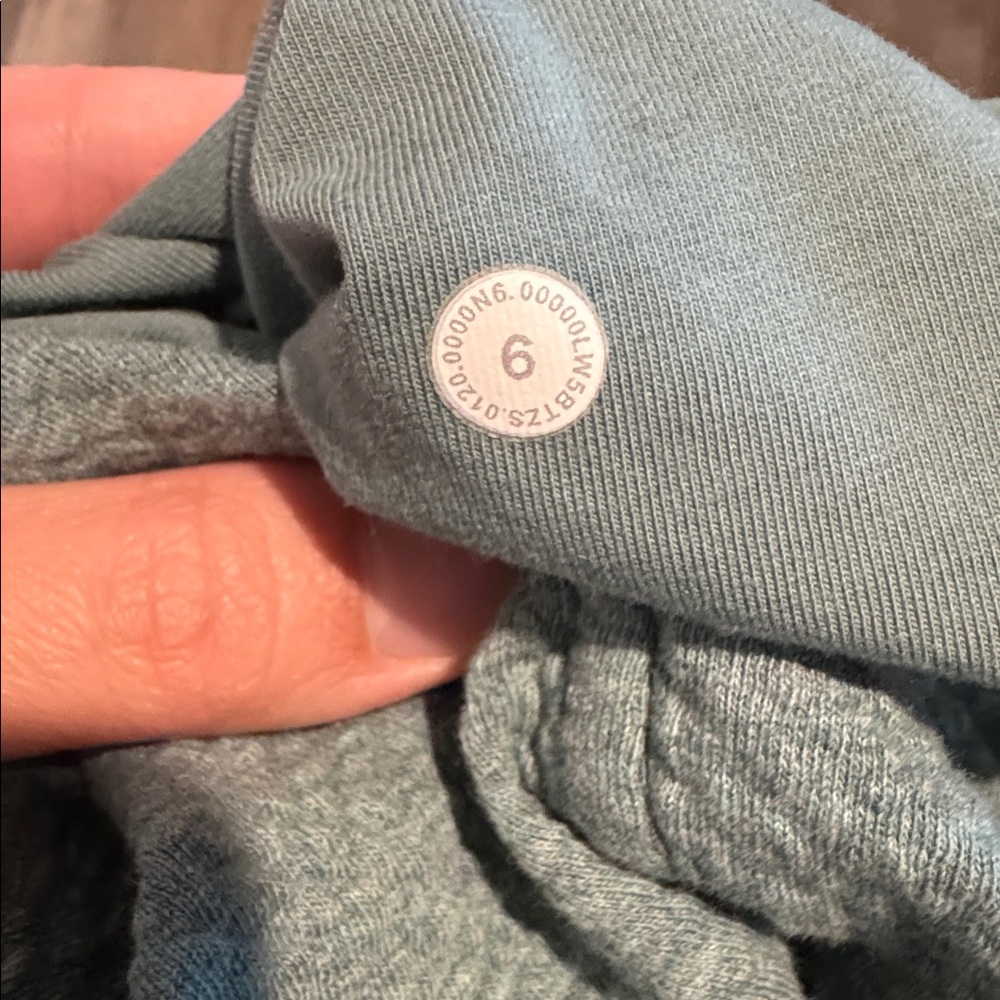 Lululemon Warm Down Jogger Mid Rise Heathered Tidewater Teal - Picture 5 of 5